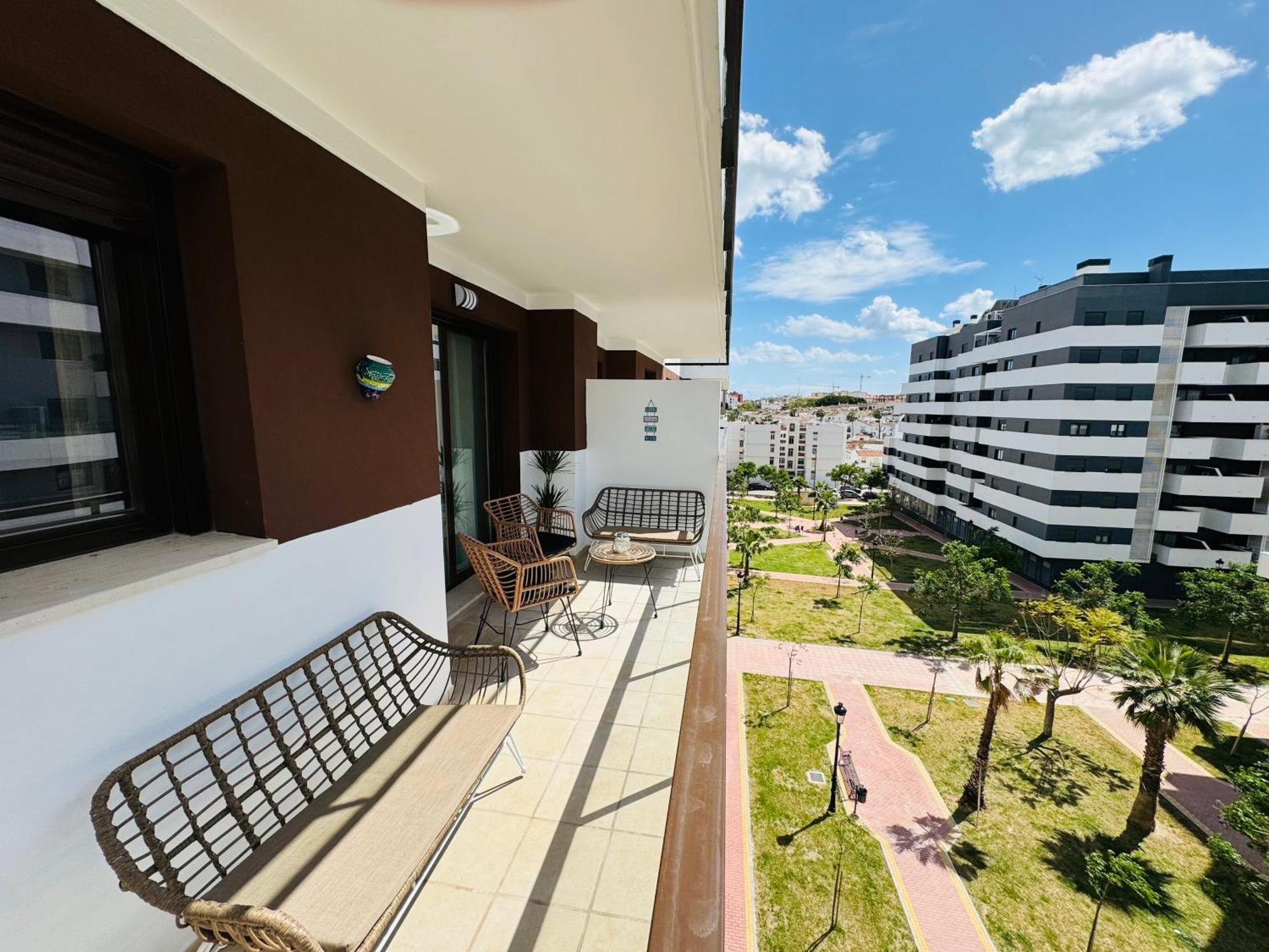 Апартаменти Parking Privado! Sol Y Mar Tu Hogar En La Costa Естепона Екстер'єр фото